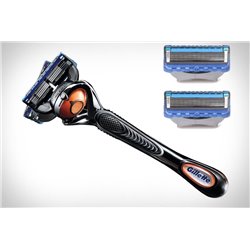 GILLETTE FUSION PROGLIDE FLEXBALL MAQUINILLA + 2 RECAMBIOS