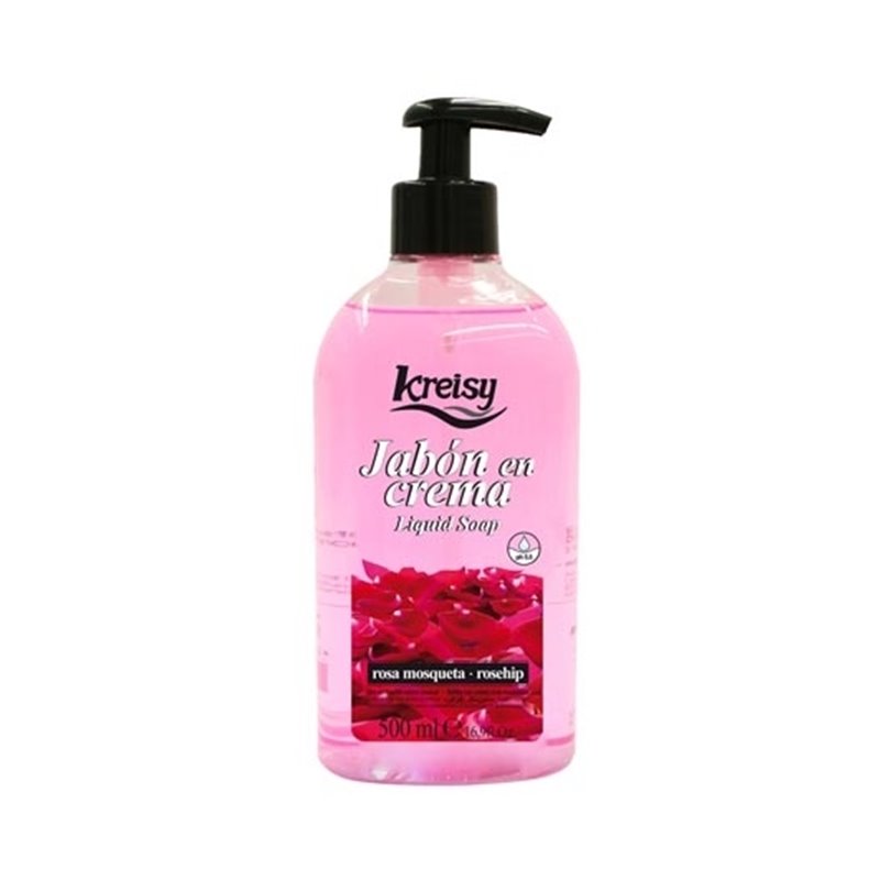 JABON MANOS LIQUIDO ROSA MOSQUETA 500ml