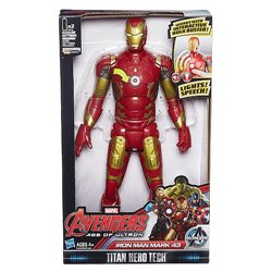 Los Vengadores - Iron Man Figura Titan Electr�nica