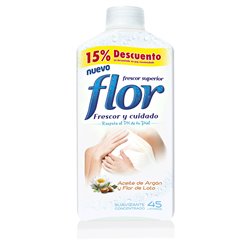 SUAVIZANTE FLOR ACEITE DE ARGAN Y  FLOR DE LOTO 1035ml