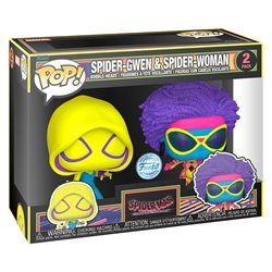 Blister 2 figuras POP Spider-Man Spider-Gwen & Spider-Woman Exclusive