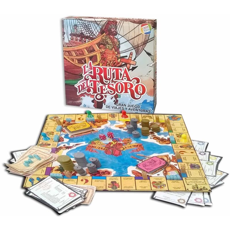 Juego mesa La Ruta del Tesoro espa�ol