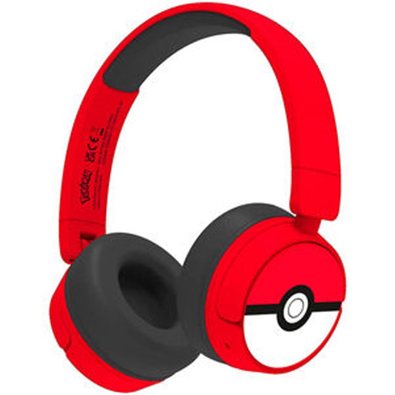 AURICULARES INALAMBRICOS INFANTILES POKEBALL POKEMON