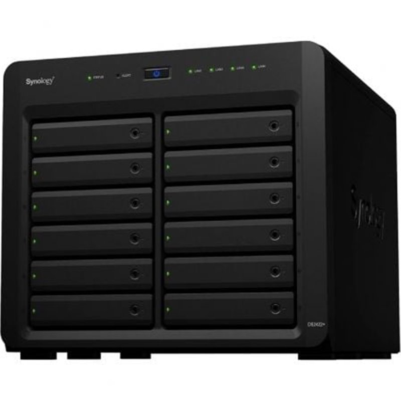 NAS Synology Diskstation DS2422+/ 12 Bah�as 3.5"- 2.5"/ 4GB DDR4/ Formato Torre