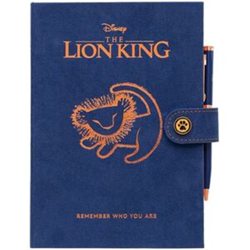 CUADERNO A5 PREMIUM + BOLIGRAFO EL REY LEON DISNEY