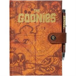 CUADERNO A5 PREMIUM + BOLIGRAFO PROYECTOR LOS GOONIES