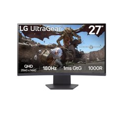 LG 27GS60QC-B pantalla para PC 68,6 cm (27") 2560 x 1440 Pixeles Full HD LCD Negro