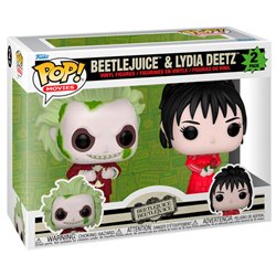 Blister 2 figuras POP Beetlejuice 2 - Beetlejuice & Lydia Deetz