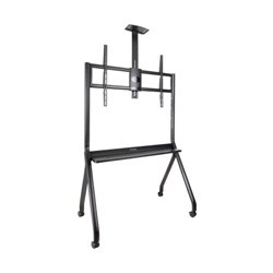 TOOQ SOPORTE SUELO RUEDAS "iSTAR" FS20208M-B, PARA  PANTALLAS 55-100", NEGRO.