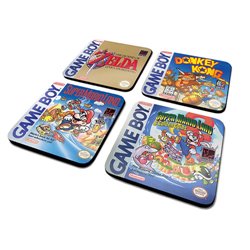 JUEGO DE POSAVASOS GAMEBOY (COLECCIÓN CLÁSICA) PYRAMID REDSTRING CSP0022