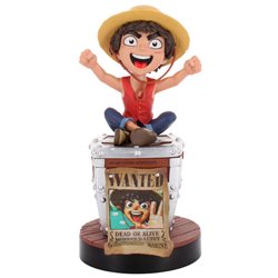 Cable Guy soporte sujecion Wanted Poster Luffy One Piece 20cm