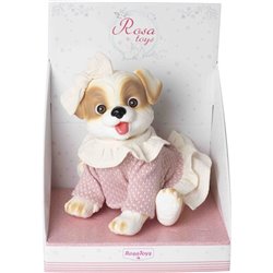 Mu�eco bebe reborn perrito vestido lana