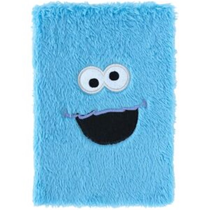 CUADERNO A5 PREMIUM PELUCHE MONSTRUO DE LAS GALLETAS BARRIO SESAMO