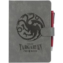 CUADERNO A5 PREMIUM + BOLIGRAFO TARGARYEN JUEGO DE TRONOS