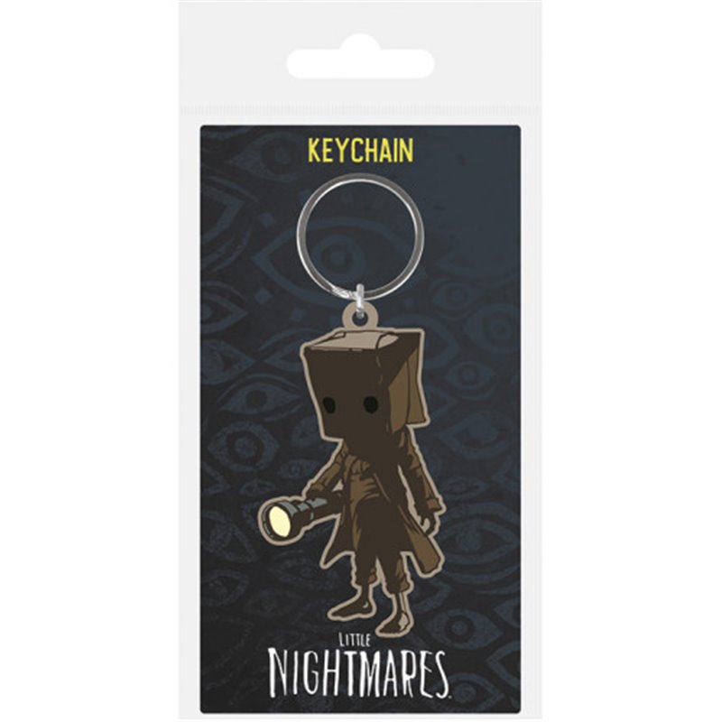 LLAVERO DE GOMA LITTLE NIGHTMARES MONO PYRAMID REDSTRING RK39346C