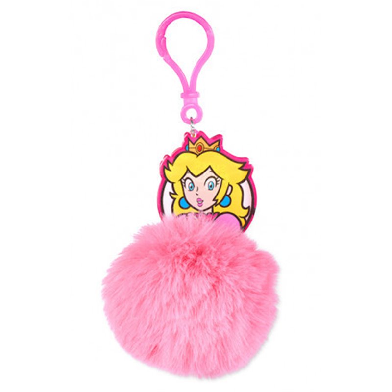 LLAVERO POM POM SUPER MARIO PRINCESS PEACH PYRAMID REDSTRING RKP39156