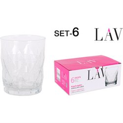 SET 6 VASOS 345CC KEOPS