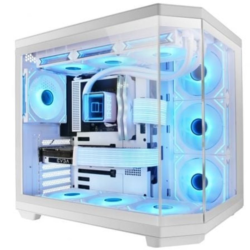 Caja Gaming SemiTorre Mars Gaming MC-3TCORE/ Blanca