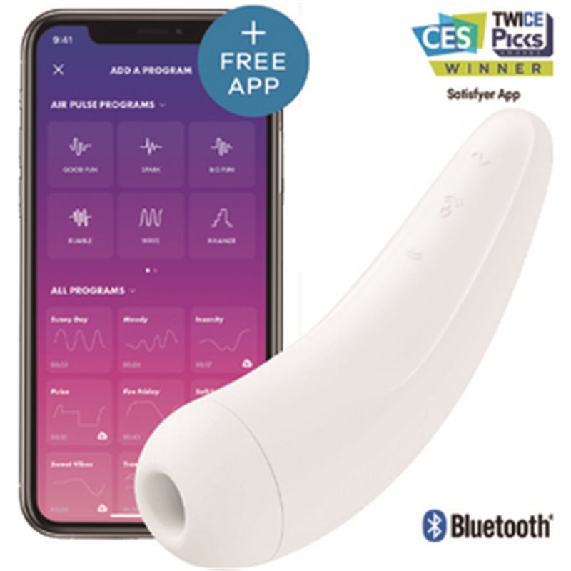 SATISFYER CURVY 2+ BLANCO