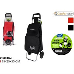 CARRO COMPRA 2R 95X35X30 - CONFORTIME COLORES SURTIDOS