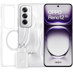 OPPO RENO12 PRO 5G 512GB 12GB SILVER CASE/STIC/CAR 80W/AIR3