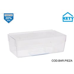 CAJA ORDENACION MODULAR 15X8X5.3CM KETY