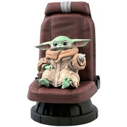 ESTATUA YODA THE CHILD IN CHAIR THE MANDALORIAN STAR WARS 30CM