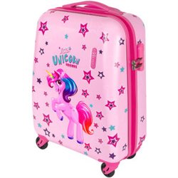 MALETA ABS UNICORNIO 4R 51CM