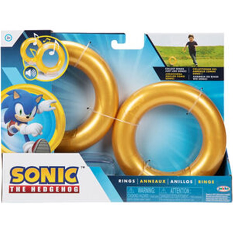 ANILLOS SONIC THE HEDGEHOG SONIDO