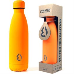 BOTELLA NARANJA FLUOR WATER REVOLUTION 500ML