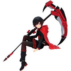 FIGURA NOODLE STOPPER RUBY ROSE RWBY ICE QUEENDOM 14CM