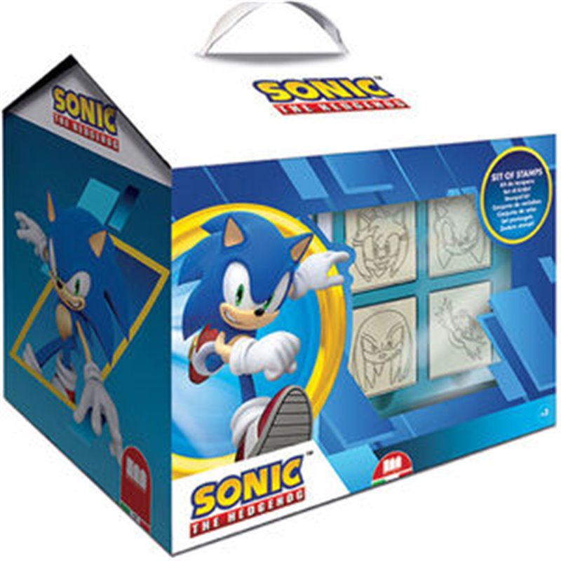 SET PAPELERIA CASA SONIC THE HEDGEHOG 20PZS