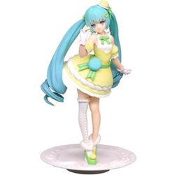 FIGURA HATSUNE MIKU MACAROON CITRON COLOR EXCEED CREATIVE SWEETSWEETS HATSUNE MIKU 22CM