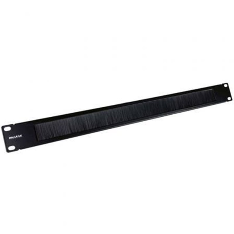 Panel Gu�a Cables con Cepillo para Rack 19" Phasak PA 1901/ Altura 1U