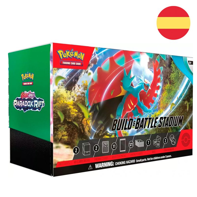 Estuche juego cartas coleccionables Build & Battle Pokemon espa�ol