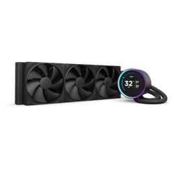 NZXT Kraken Elite 360 Procesador Sistema de refrigeración líquida todo en uno 12 cm Negro 1 pieza(s)