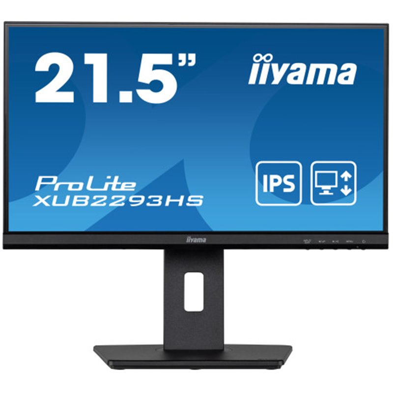 iiyama ProLite XUB2293HS-B3 pantalla para PC 54,6 cm (21.5") 1920 x 1080 Pixeles Full HD LED Negro