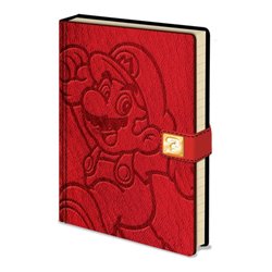 AGENDA NINTENDO DISEÑO SUPER MARIO A5 PYRAMID REDSTRING SR72403