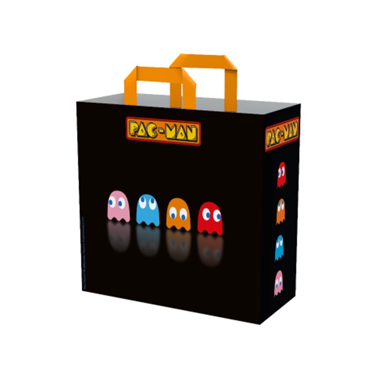 BOLSA DE COMPRA PAC-MAN (FANTASMAS) KONIX REDSTRING 78441120928