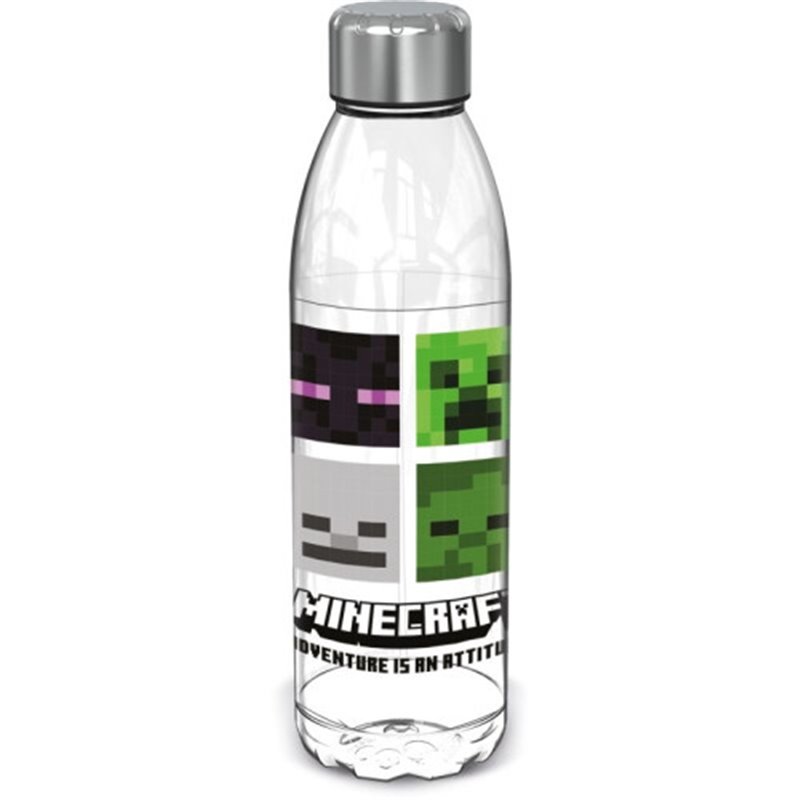 BOTELLA DE PLÁSTICO CRIATURAS MINECRAFT 980 ML STOR REDSTRING 75649