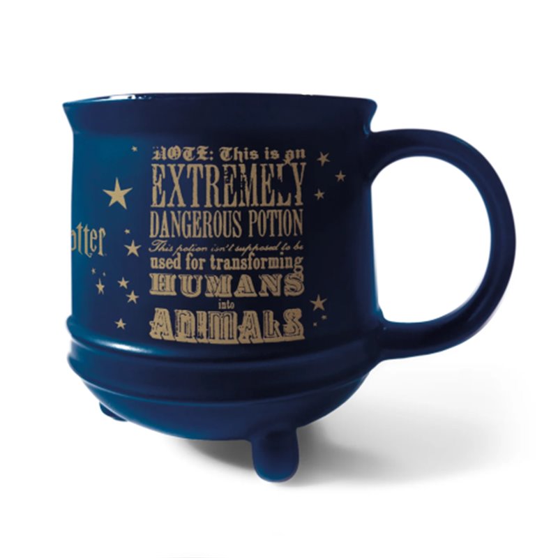 TAZA 3D CALDERO "POCIONES EXTREMADAMENTE PELIGROSAS" AZUL PYRAMID REDSTRING SCMG27203