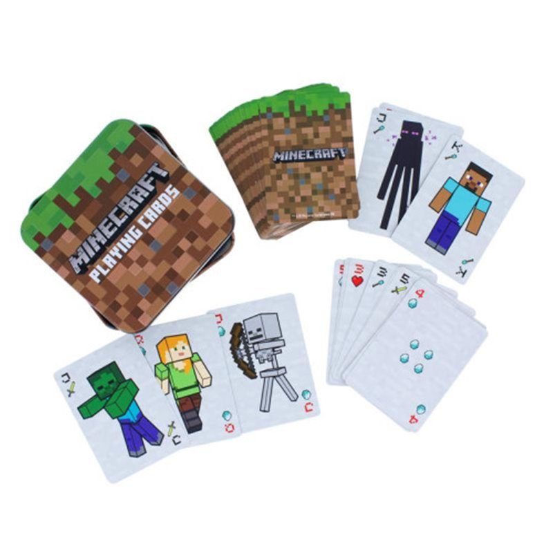 JUEGO DE CARTAS MINECRAFT PALADONE REDSTRING PP6587MCF