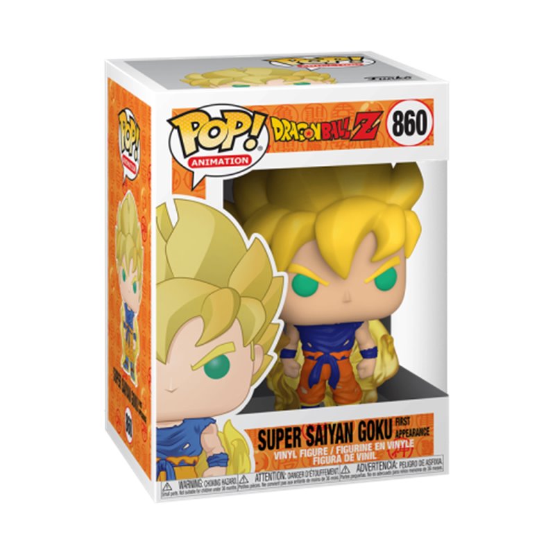 FIGURA POP! SUPER SAIYAN GOKU PRIMERA APARICIÓN FUNKO REDSTRING 48600