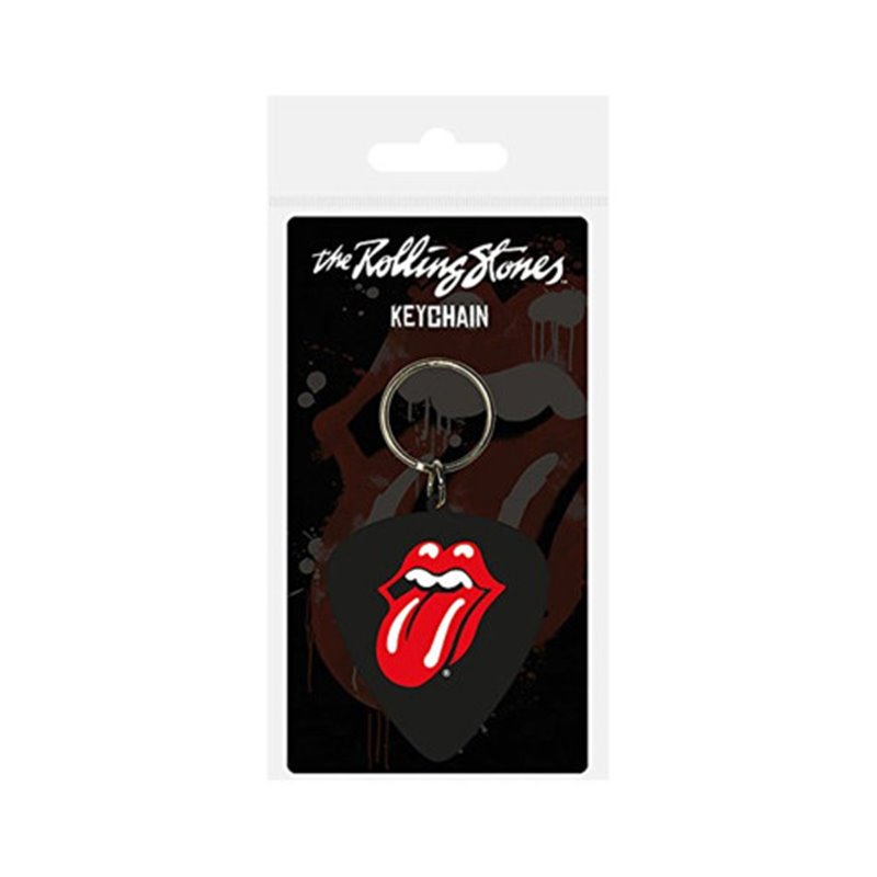 LLAVERO CON FORMA DE PÚA THE ROLLING STONES PYRAMID REDSTRING RK38301C