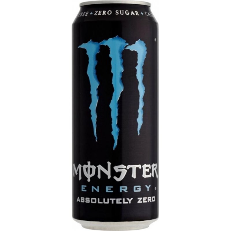 MONSTER ENERGY ABSOLUTELY ZERO 500 ML.