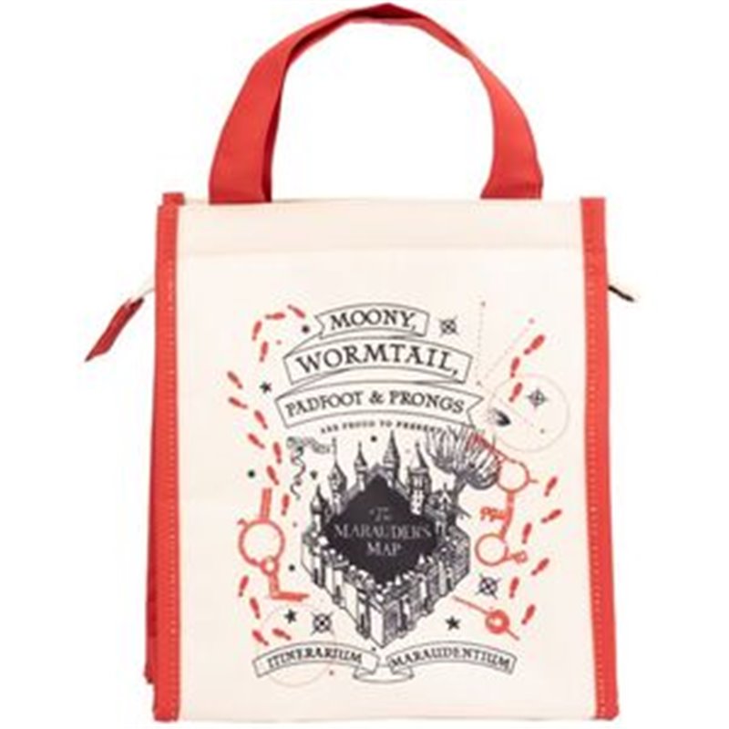 BOLSA PORTAMERIENDAS MAPA DEL MERODEADOR HARRY POTTER