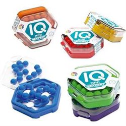 JUEGO IQ MINI HEXPERT SURTIDO ¡MISMO TAMAÑO MINI, DOS VECES MÁS DIFÍCIL! 24 UNIDADES - MODELOS SURTIDOS