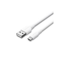 Cable USB 2.0 Vention CTIWH/ USB Macho - MicroUSB Macho/ Hasta 60W/ 480Mbps/ 2m/ Blanco