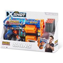 PISTOLA SKINS SONIC X SHOT 12 DARDO