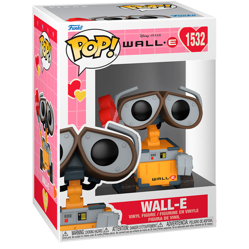 Figura POP Disney Pixar Wall-E - Wall-E Valentine